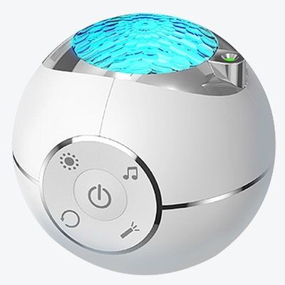 New Romantic Planet Galaxy Laser Projection Lamp 14 Lighting Modes and Built-in Music Bedside Night Light With Remote Co