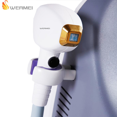 Fiber diode hair removal 3 Wavelength Diode Laser Hair Removal System 755nm 808nm 1064nm Beauty Care Device