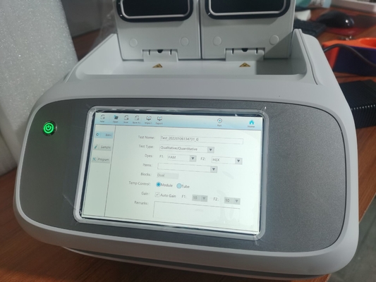 Double Channels Double 32 Well Blocks Clinical Lab Instruments Pcr Rapid Test